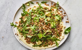 Big Green Lentil Salad