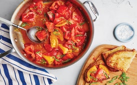 Buttered Tomatoes with Ginger