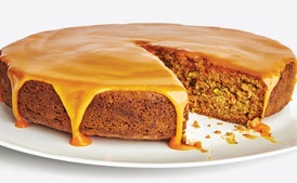 Cardamom-Pistachio Carrot Cake