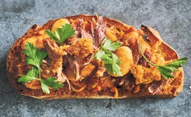 Cassoulet Toast