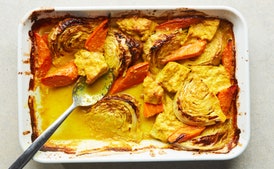 Coconut Cabbage and Tofu With Lemongrass and Ginger