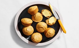 Cornbread Muffins With Whipped Sweet Corn