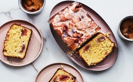 Herb-Infused Lemon-Strawberry Loaf