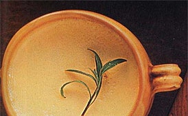 Lemon Custards with Lemon Verbena
