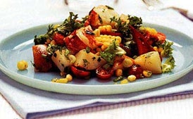 Lobster, Corn, and Potato Salad with Tarragon
