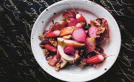 Pear and Pickled Radish