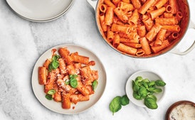 Rigatoni with Meat Sauce