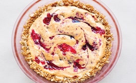 Salted PB&J; Ice Cream Pie