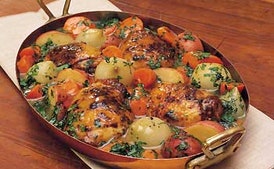Skillet Chicken and Vegetables