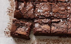 Sourdough Rye Brownies
