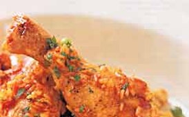 Spanish-Style Chicken with Saffron Rice (Arroz con Pollo)