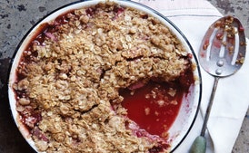 Strawberry-Rhubarb Crisp