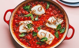 Tomato-Coconut Curry with Cod