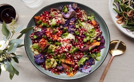 Torn Potatoes of Many Colors With Chile-Lime Butter