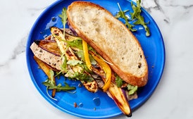 Tuna Steak and Vegetable Sandwiches