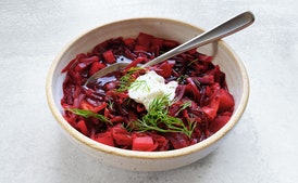 Veselka's Famous Borscht