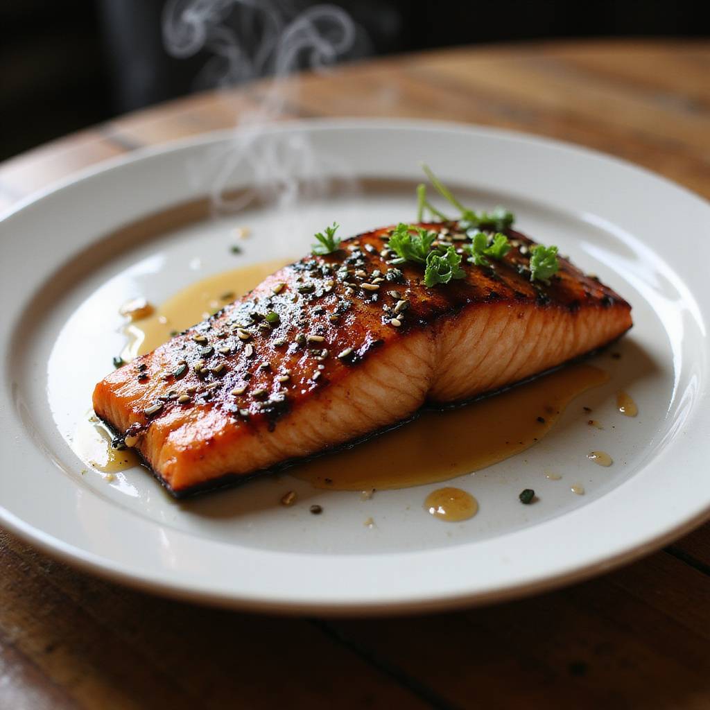 Miso Glazed Salmon