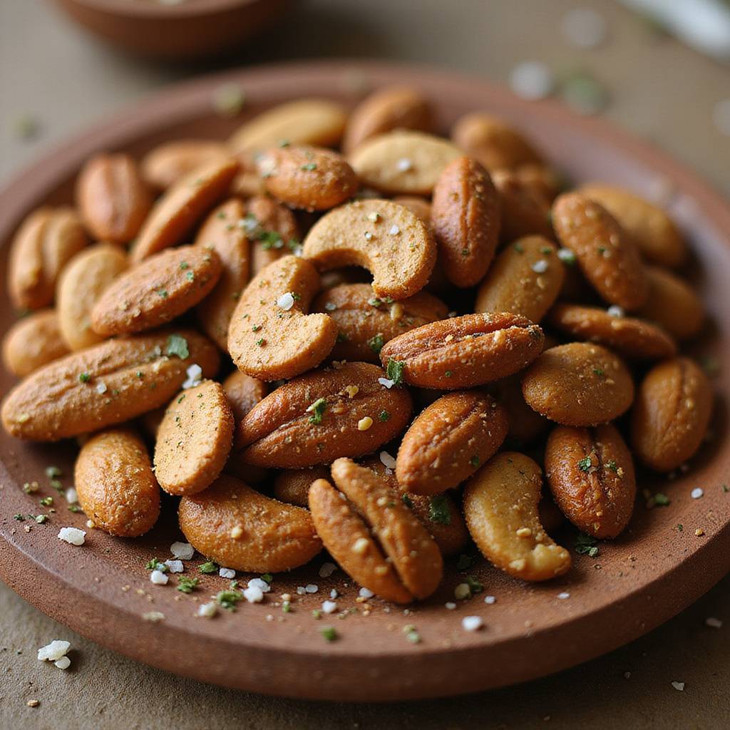 Homemade Spiced Mixed Nuts