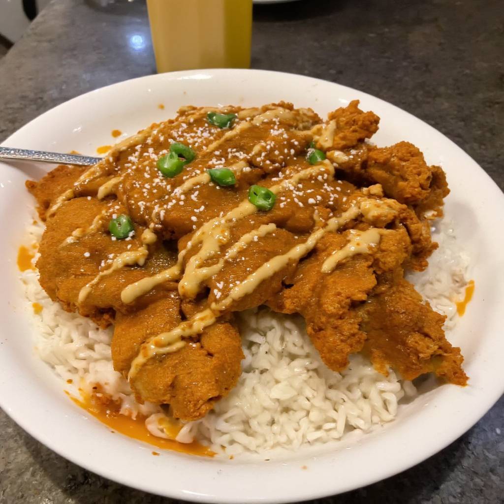Bang Bang Chicken with Rice