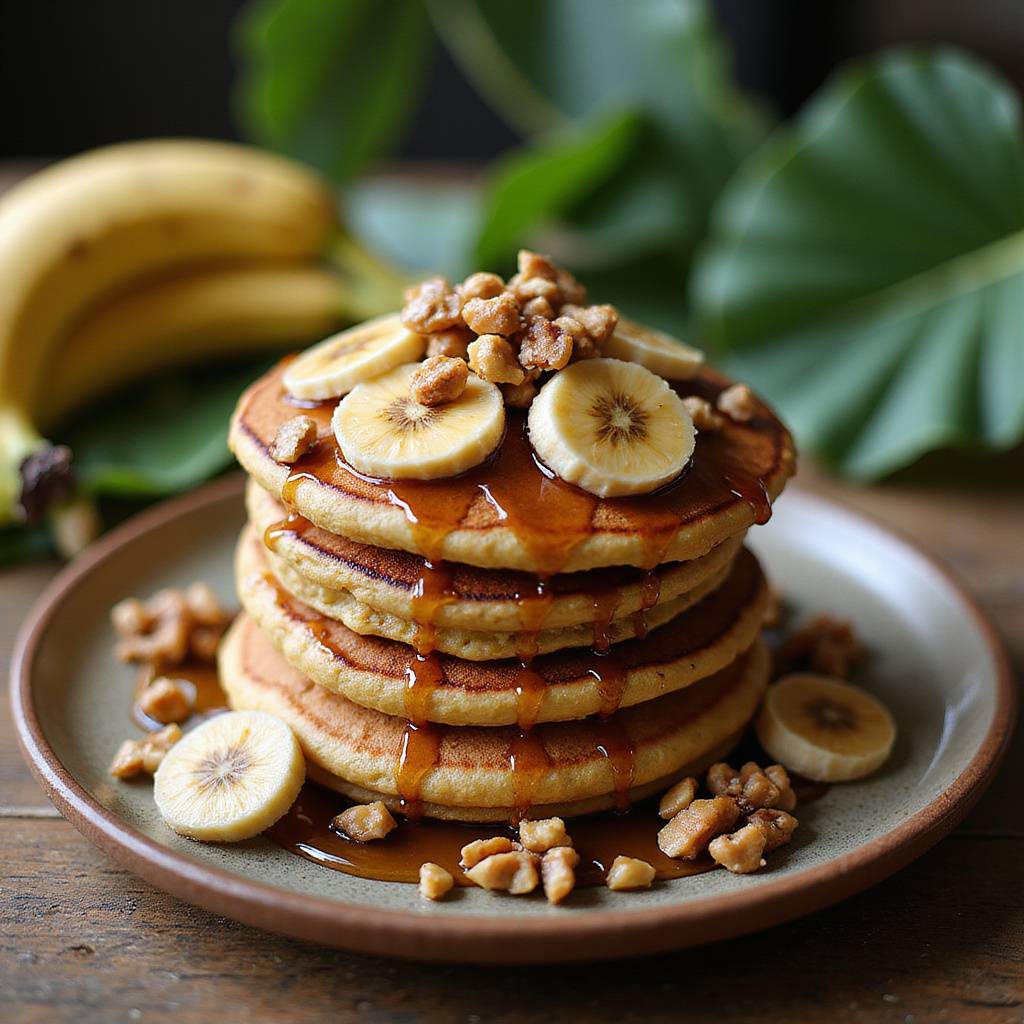 Banana Bread Pancakes