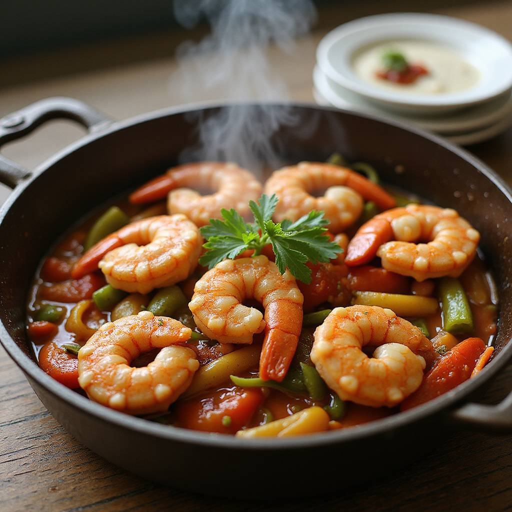Shrimp Creole Skillet